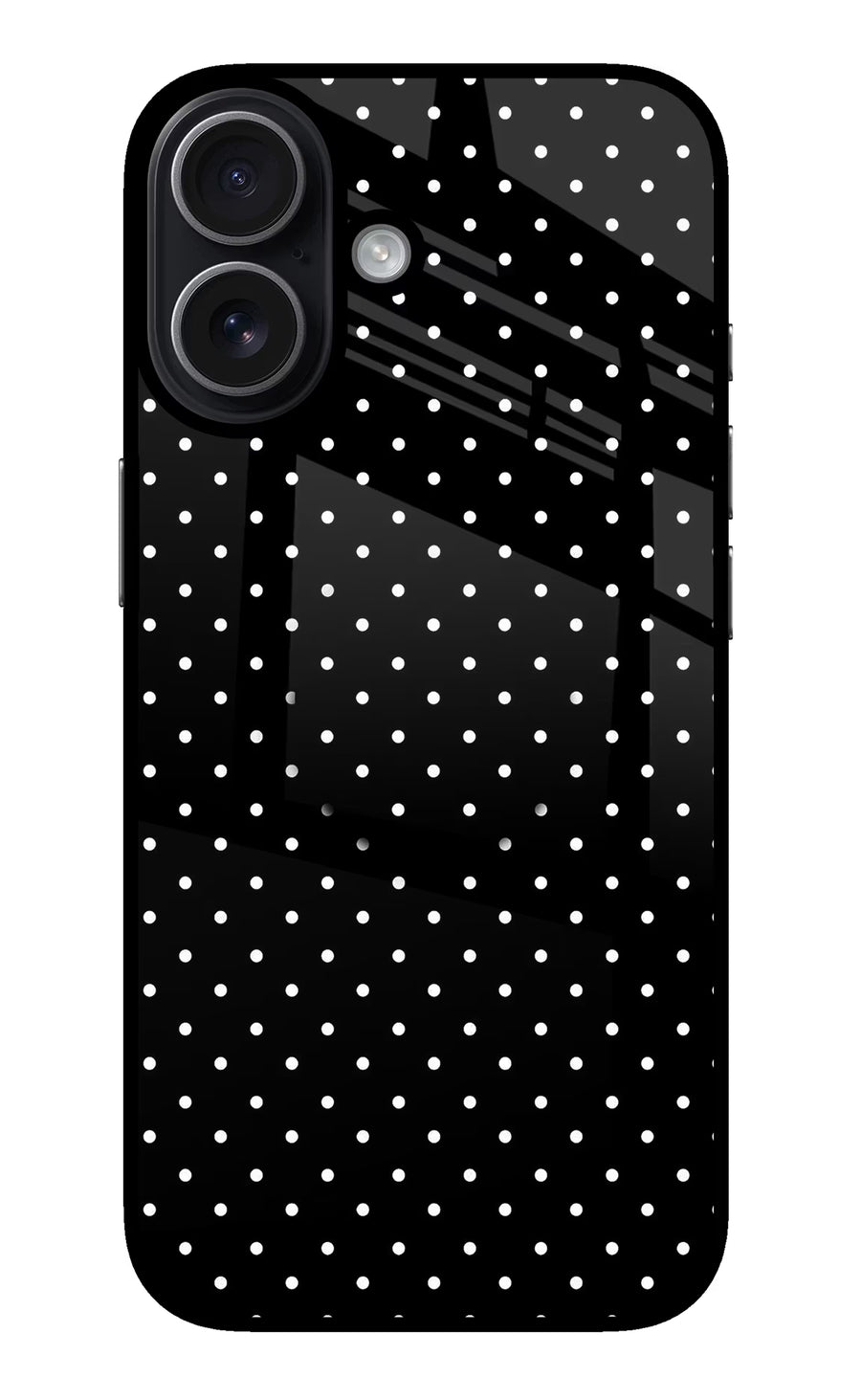 White Dots iPhone 17 Pop Case, Metal case