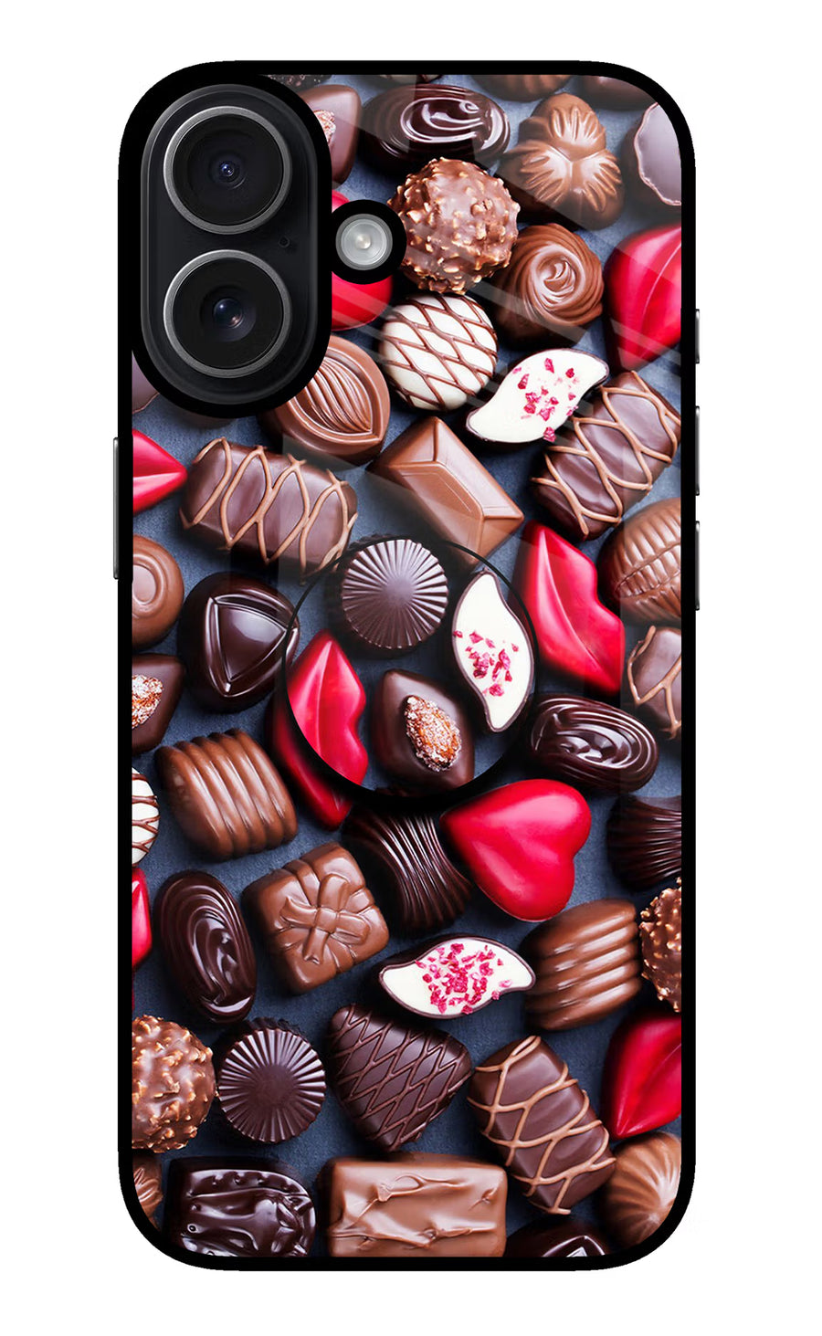Chocolates iPhone 17 Pop Case, Metal case