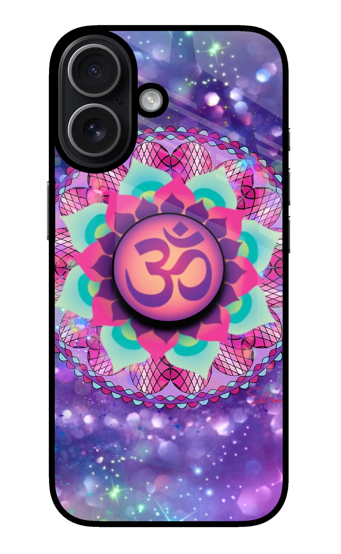 Om Purple iPhone 17 Pop Case by Casekaro