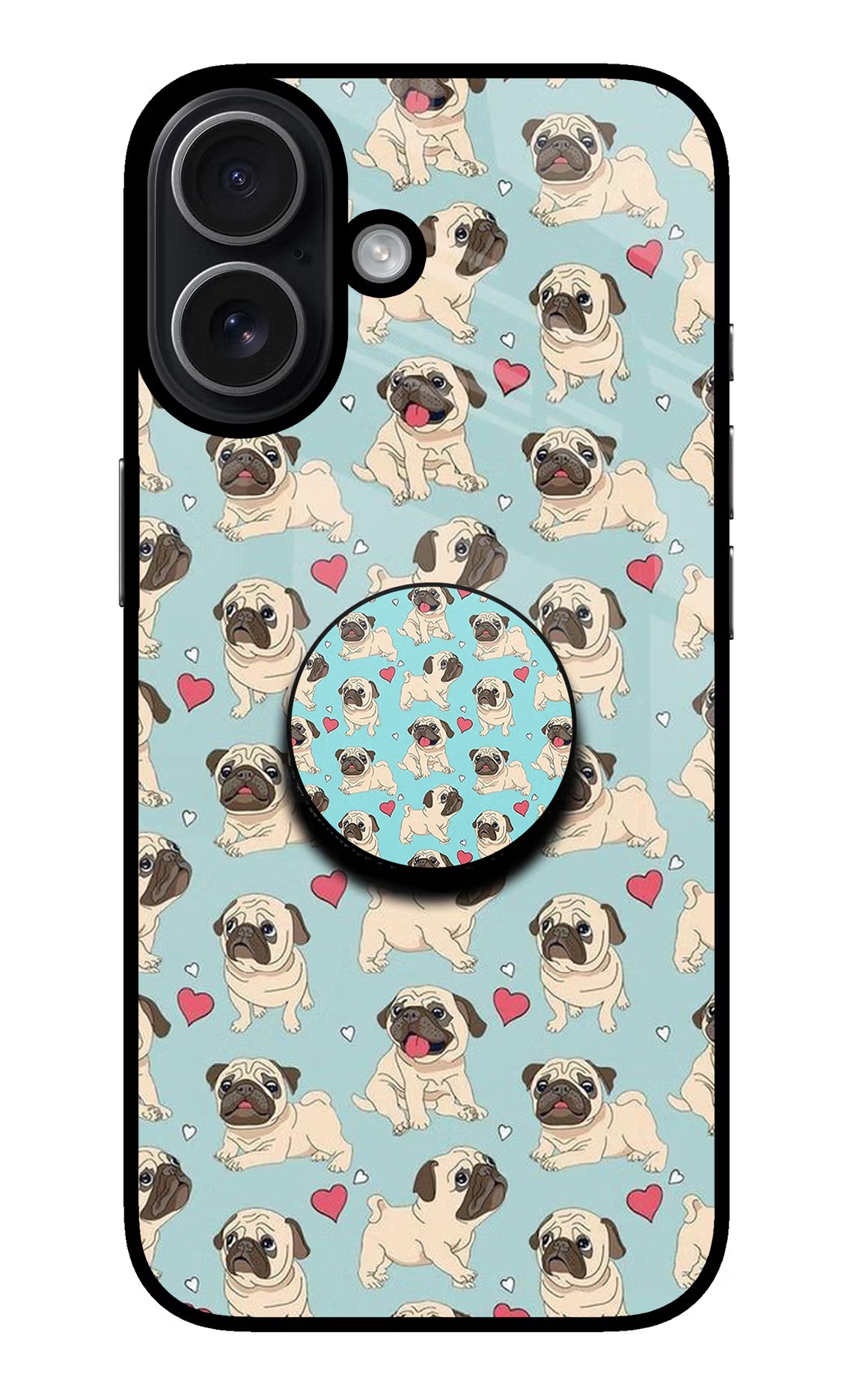 Pug Dog iPhone 17 Pop Case by Casekaro