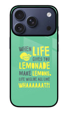 Quote iPhone 17 Pro Glass Case