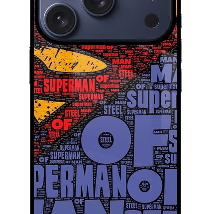 Superman iPhone 17 Pro Glass Case