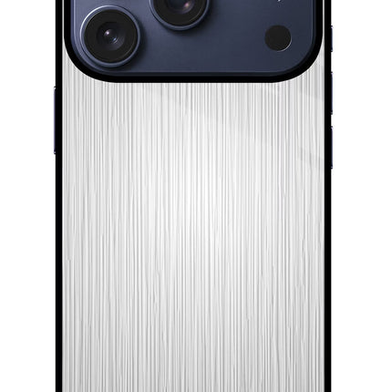 Wooden Grey Texture iPhone 17 Pro Glass Case