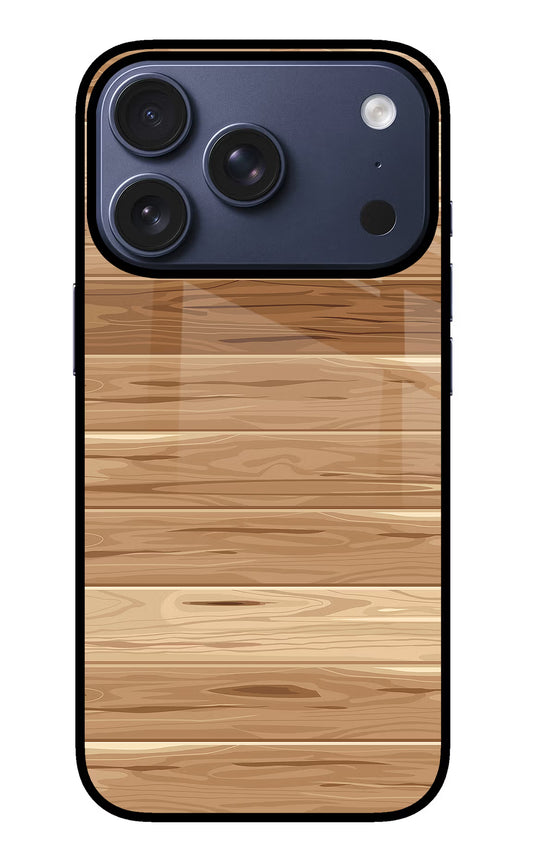 Wooden Vector iPhone 17 Pro Glass Case