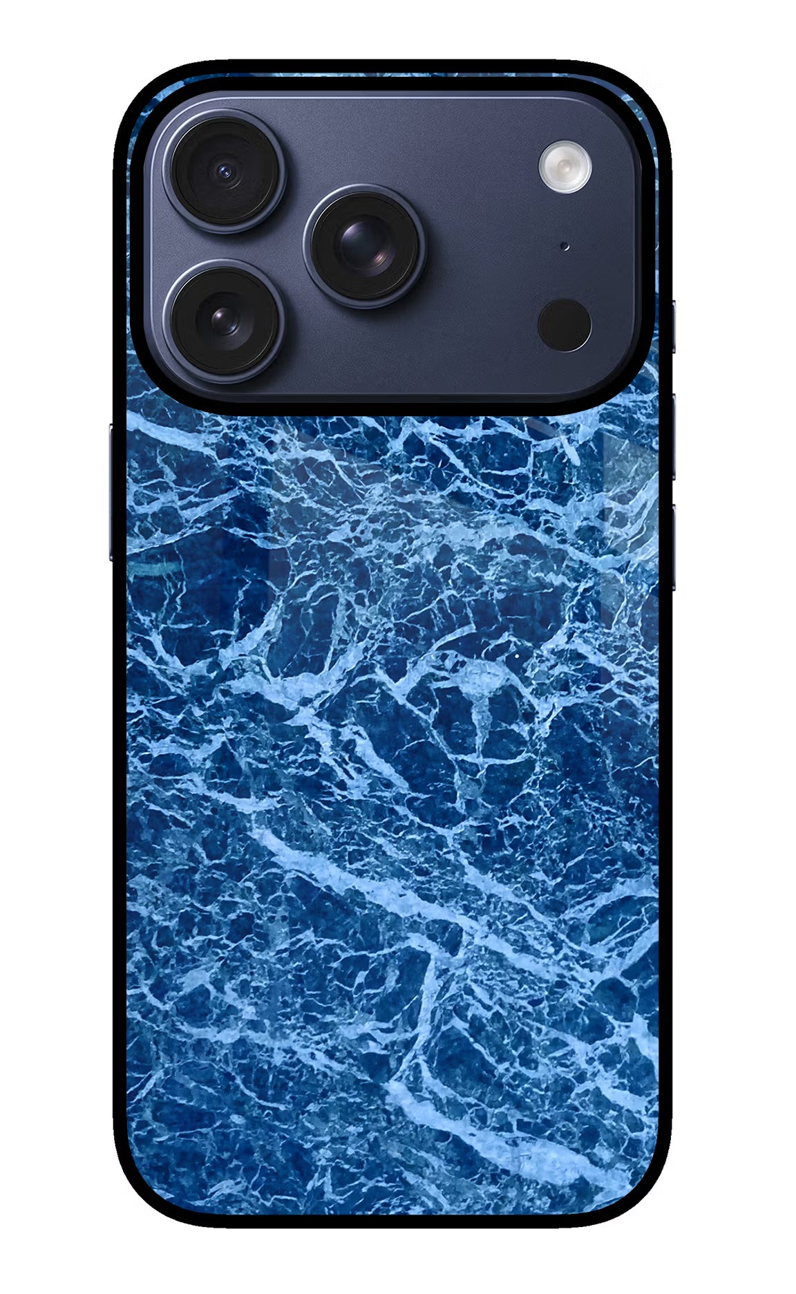 Blue Marble iPhone 17 Pro Glass Case