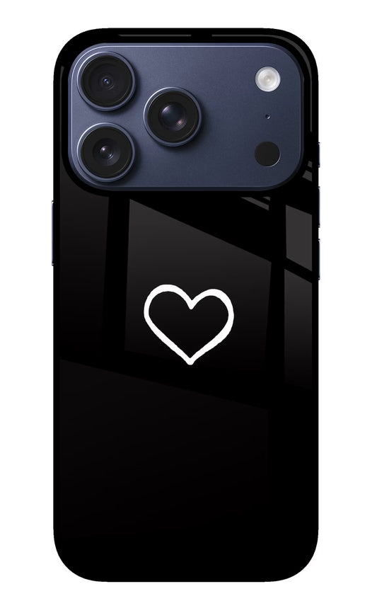 Heart iPhone 17 Pro Glass Case
