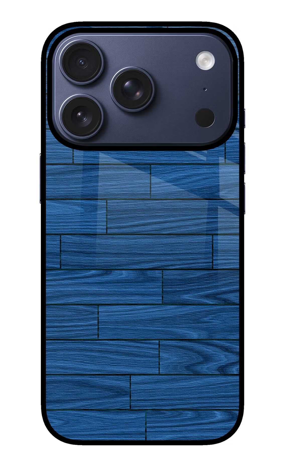 Wooden Texture iPhone 17 Pro Glass Case
