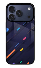 Abstract Design iPhone 17 Pro Glass Case