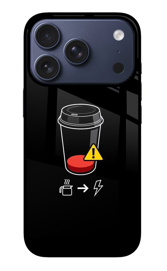 Coffee iPhone 17 Pro Glass Case