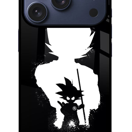 Goku Shadow iPhone 17 Pro Glass Case