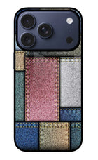 Multicolor Jeans iPhone 17 Pro Glass Case Back Cover by Casekaro