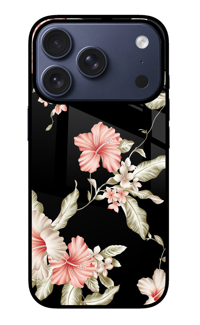 Flowers iPhone 17 Pro Glass Case