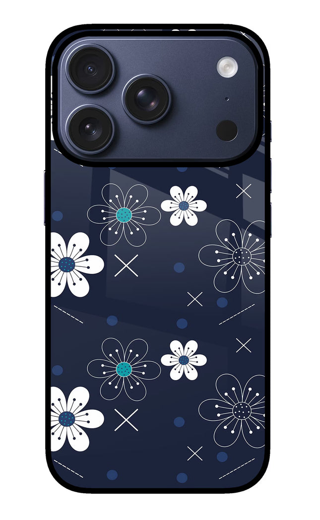 Flowers iPhone 17 Pro Glass Case