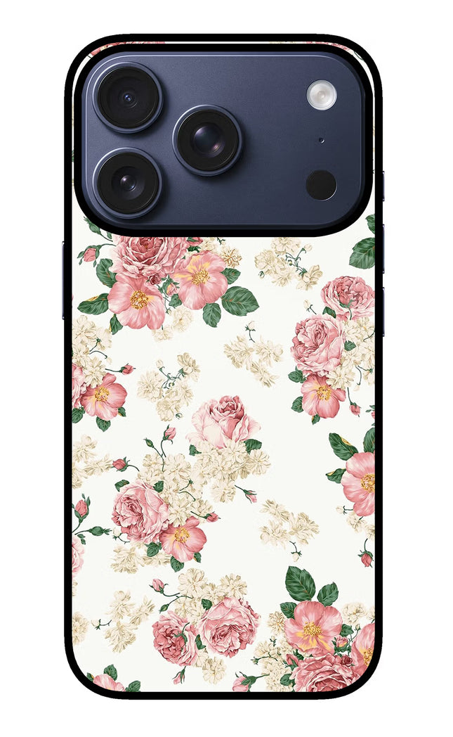 Flowers iPhone 17 Pro Glass Case