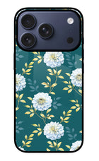 Flowers iPhone 17 Pro Glass Case