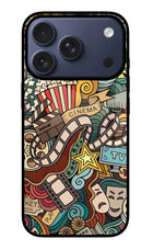 Cinema Abstract iPhone 17 Pro Glass Case
