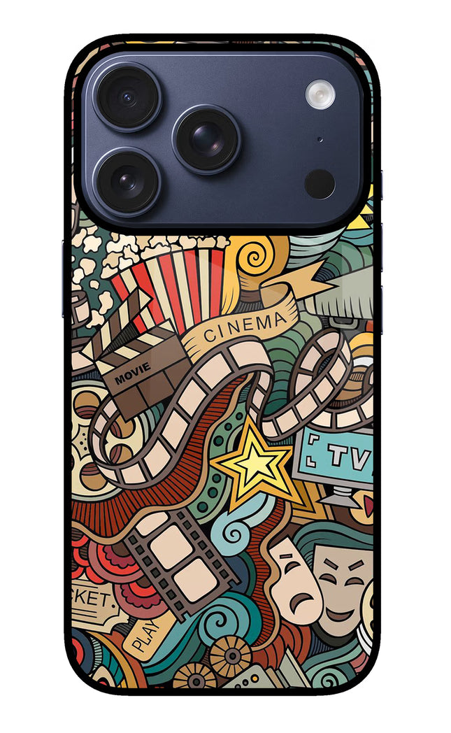 Cinema Abstract iPhone 17 Pro Glass Case