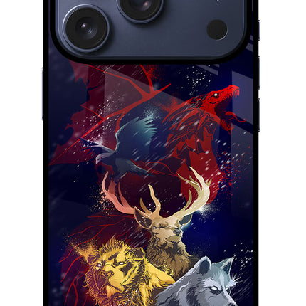 Game Of Thrones iPhone 17 Pro Glass Case Back Cover by Casekaro