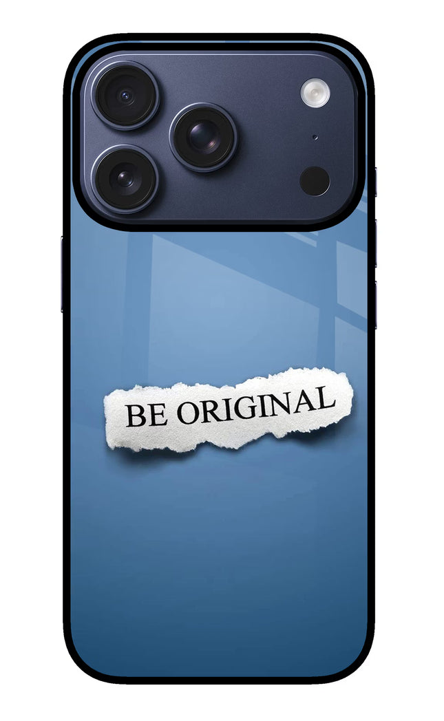 Be Original iPhone 17 Pro Glass Case
