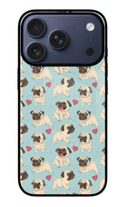 Pug Dog iPhone 17 Pro Glass Case