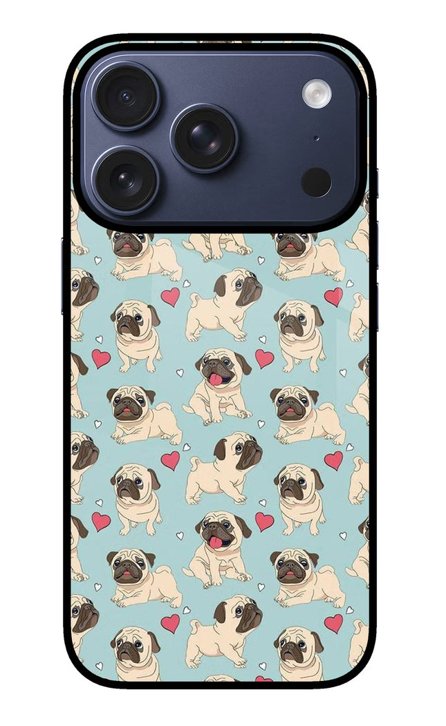 Pug Dog iPhone 17 Pro Glass Case