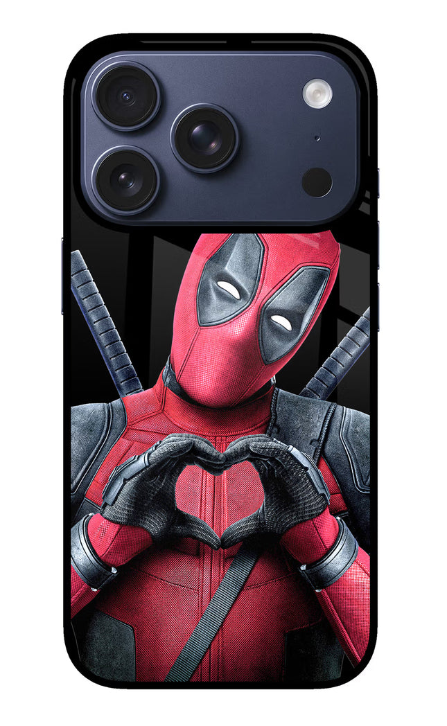 Deadpool iPhone 17 Pro Glass Case