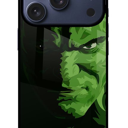 HULK iPhone 17 Pro Glass Case Back Cover by Casekaro