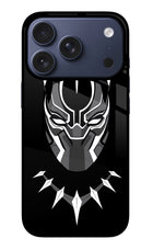 Black Panther iPhone 17 Pro Glass Case