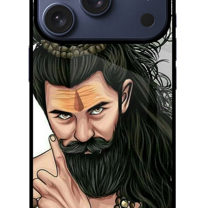 Mahadev iPhone 17 Pro Glass Case Back Cover by Casekaro