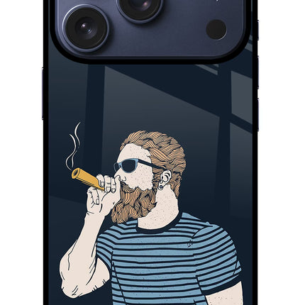 Smoking iPhone 17 Pro Glass Case