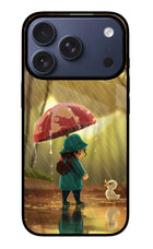 Rainy Day iPhone 17 Pro Glass Case