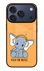 High On Music iPhone 17 Pro Glass Case