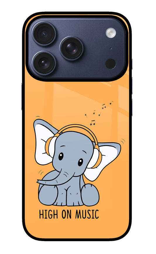 High On Music iPhone 17 Pro Glass Case