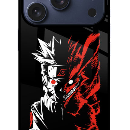 Naruto Two Face iPhone 17 Pro Glass Case