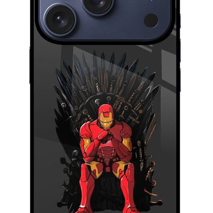 Ironman Throne iPhone 17 Pro Glass Case