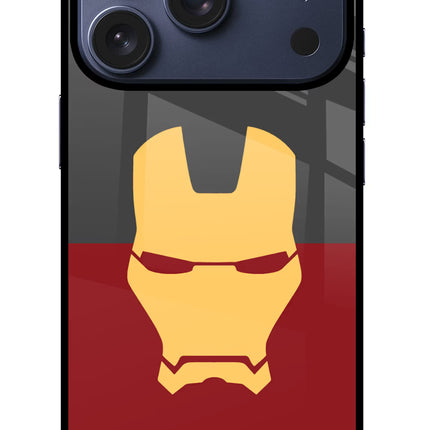 Ironman iPhone 17 Pro Glass Case Back Cover by Casekaro