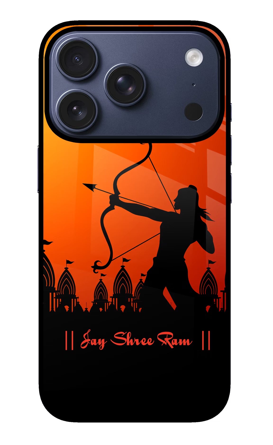Lord Ram - 4 iPhone 17 Pro Glass Case Back Cover by Casekaro