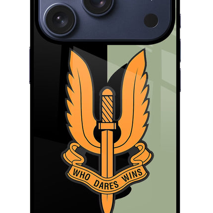 Balidan Logo iPhone 17 Pro Glass Case