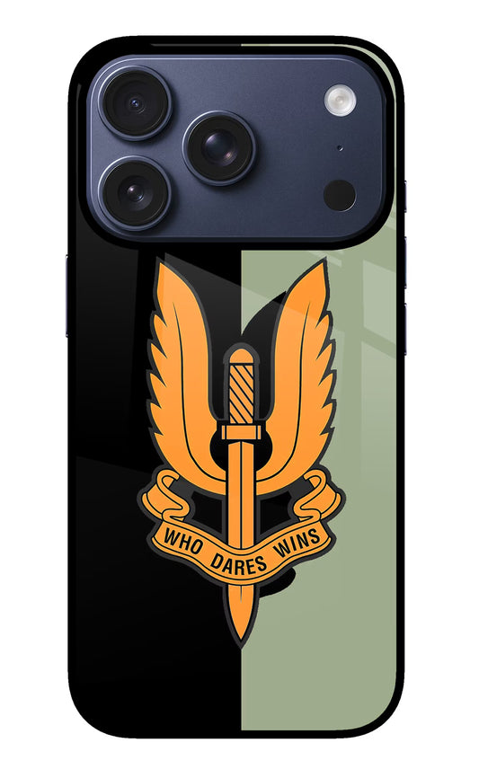 Balidan Logo iPhone 17 Pro Glass Case