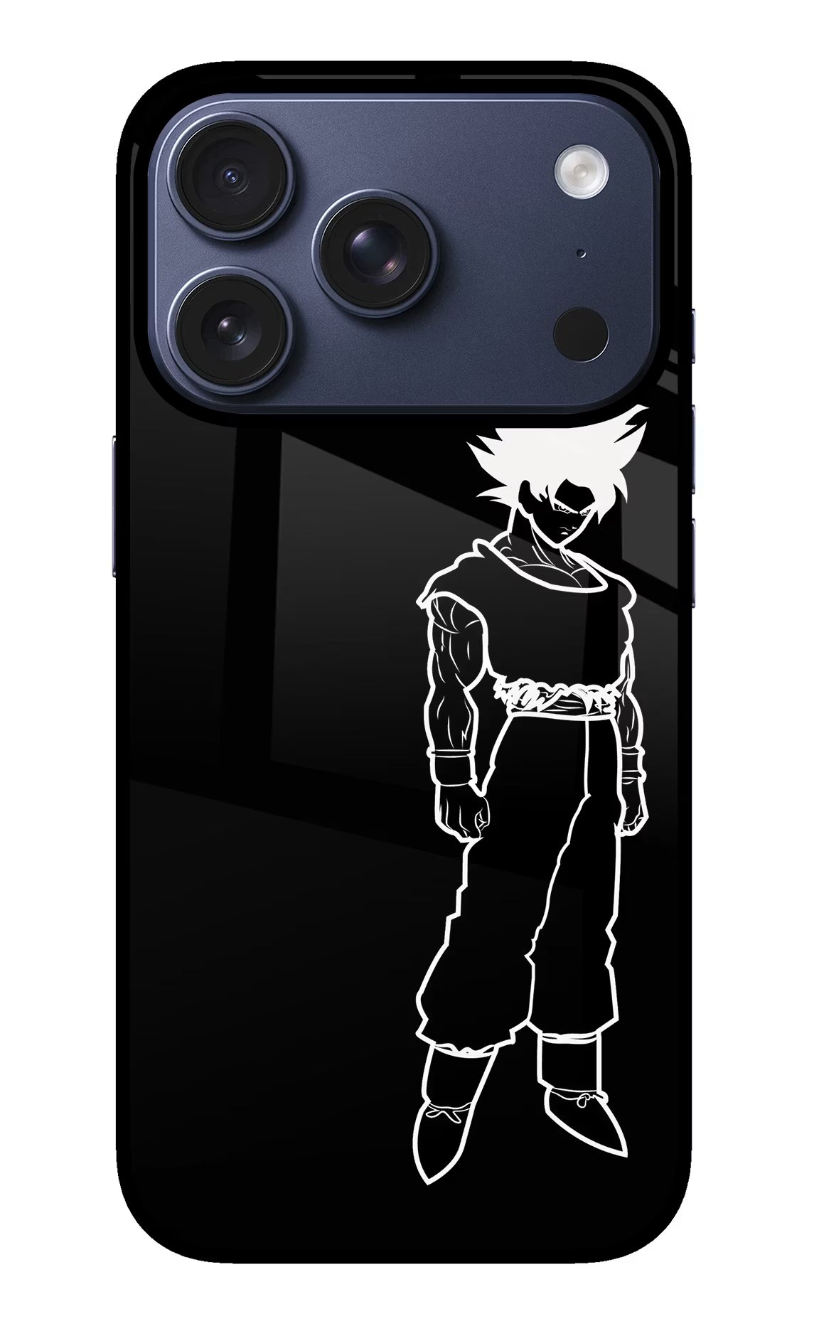 DBS Character iPhone 17 Pro Glass Case Back Cover by Casekaro