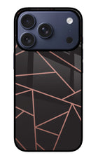 Geometric Pattern iPhone 17 Pro Glass Case