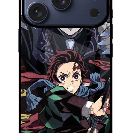 Demon Slayer iPhone 17 Pro Glass Case