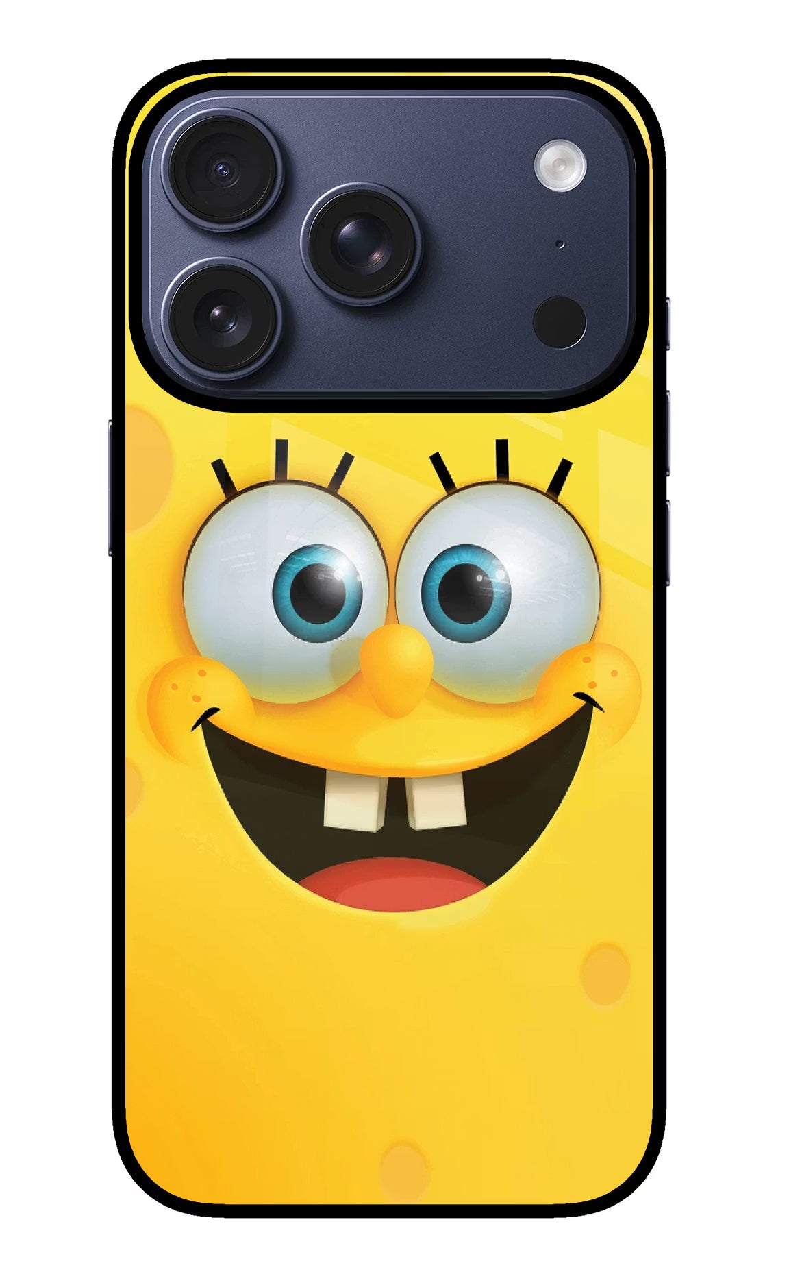 Sponge 1 iPhone 17 Pro Glass Case Back Cover by Casekaro