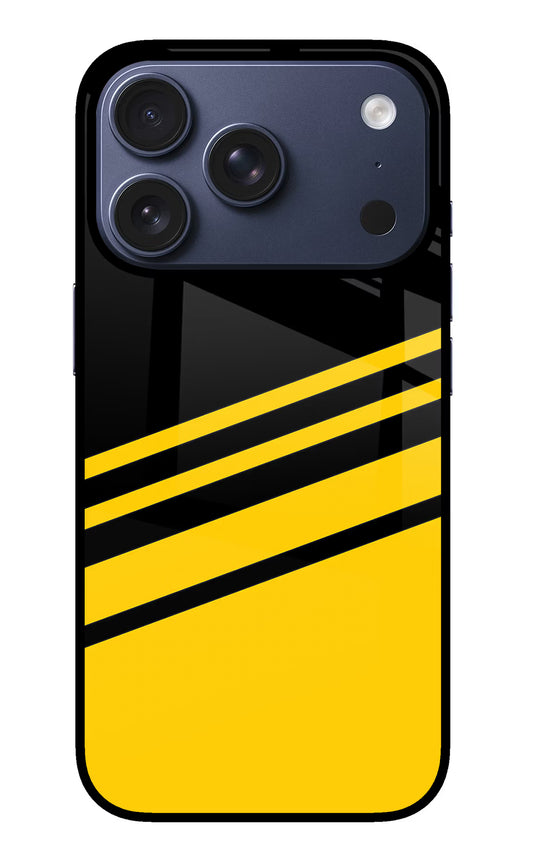Yellow Shades iPhone 17 Pro Glass Case