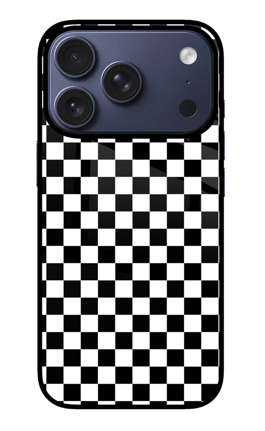 Chess Board iPhone 17 Pro Glass Case