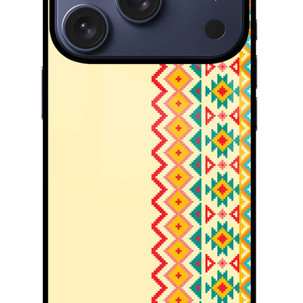 Ethnic Seamless iPhone 17 Pro Glass Case