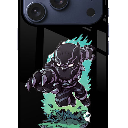 Black Panther iPhone 17 Pro Glass Case