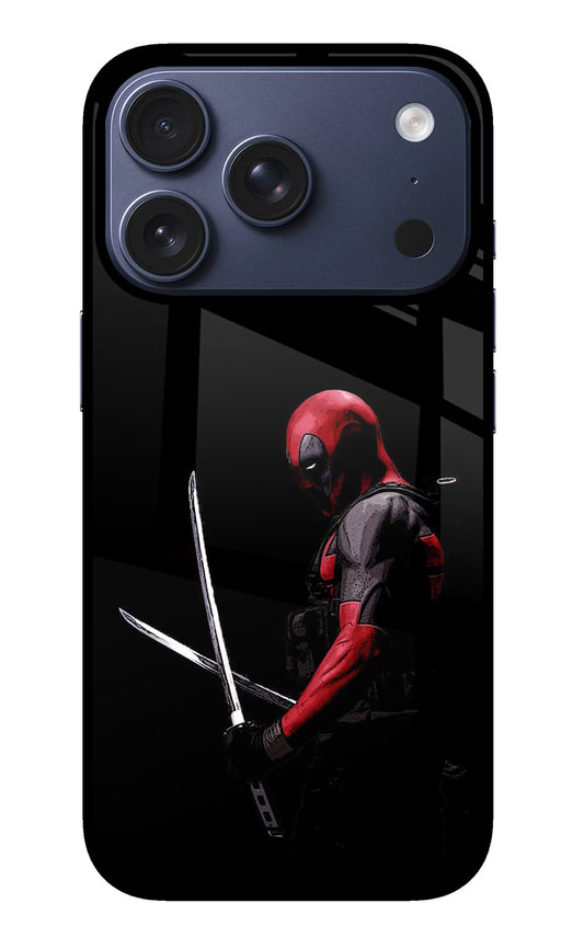 Deadpool iPhone 17 Pro Glass Case