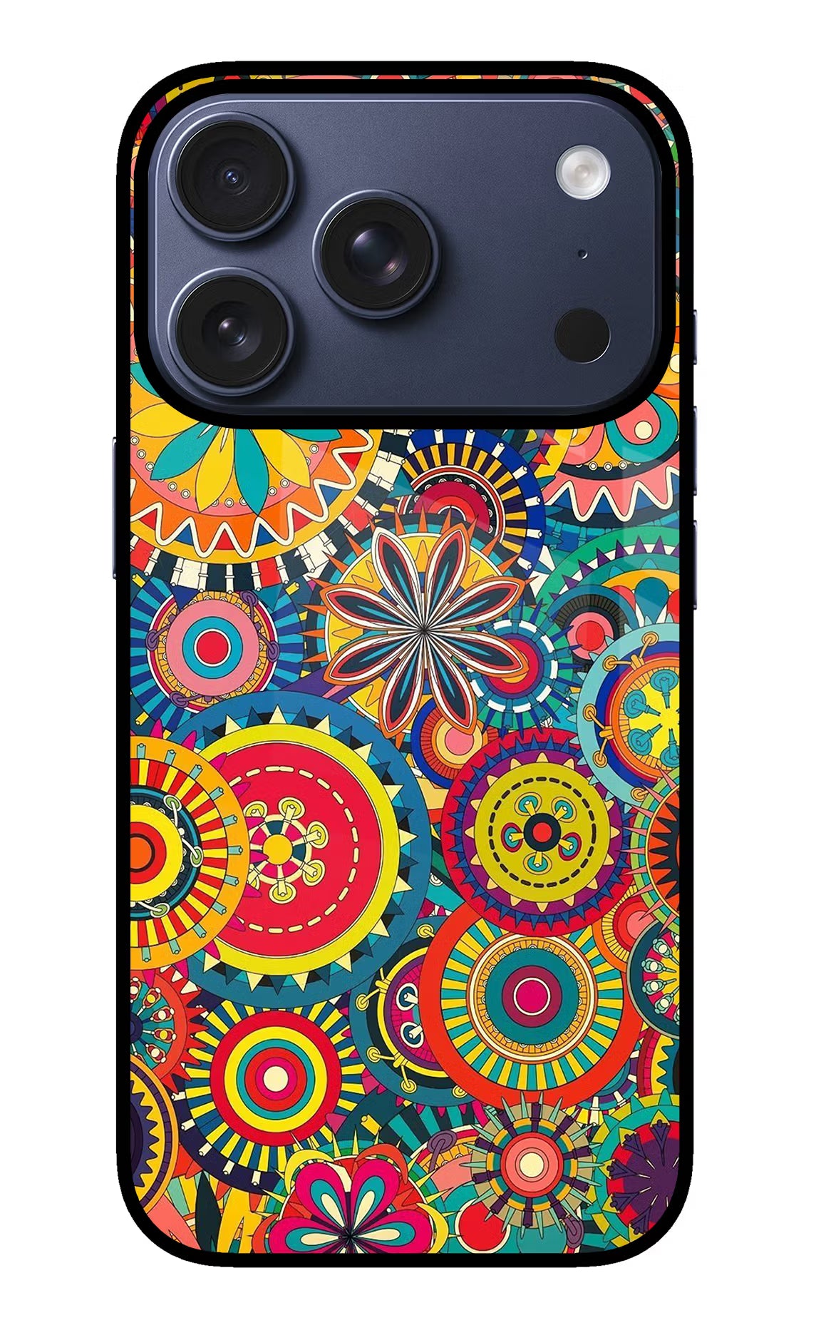 Gol Gol Art iPhone 17 Pro Glass Case Back Cover by Casekaro