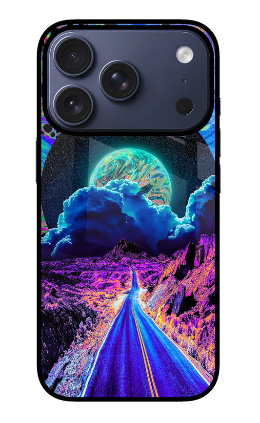 Psychedelic Painting iPhone 17 Pro Glass Case